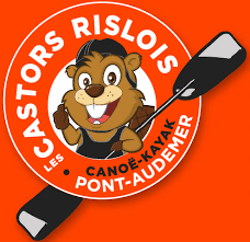 logo club canoe kayak Castors Rislois