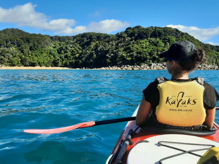 randonnée kayak Abel Tasman Nouvelle zélande