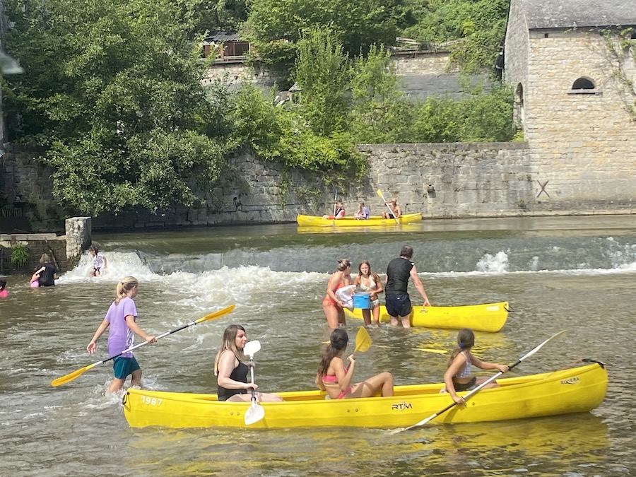 kayak lesse riviere