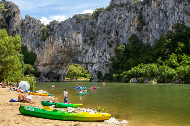 kayak ardeche pont arc